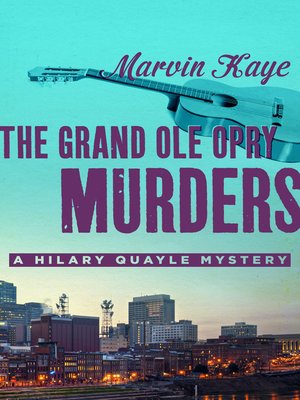 cover image of Grand Ole Opry Murders